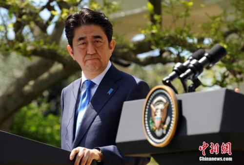 資料圖片：日本首相安倍晉三