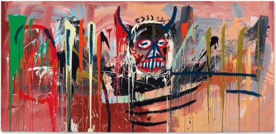 讓-米歇爾·巴斯奎特（Jean-Michel Basquiat），《Untitled》，1982 圖片：Courtesy Christie`s