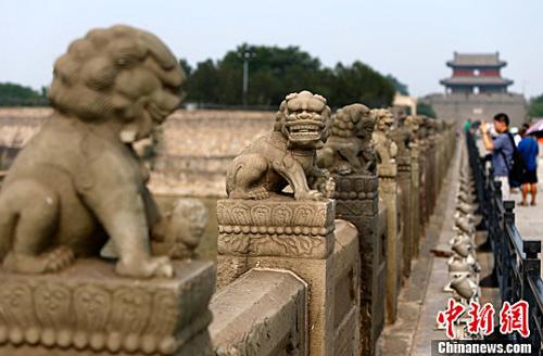 資料圖：如今的北京盧溝橋。<a target='_blank' href='http://www.chinanews.com/'>中新社</a>發 張浩 攝