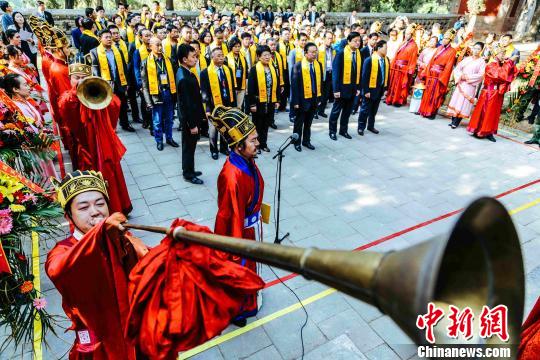 資料圖：祭孔大典。　梁犇 攝